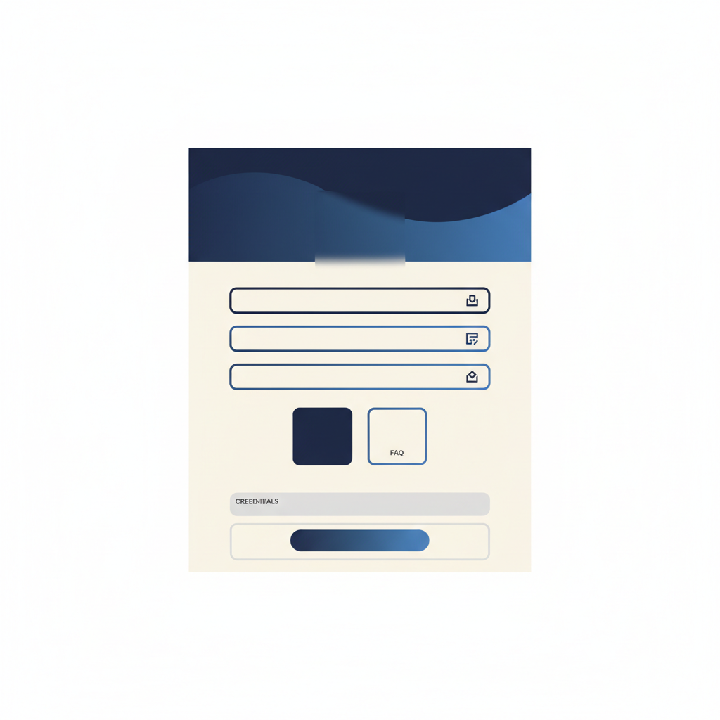 Layout preview of the The Office website template